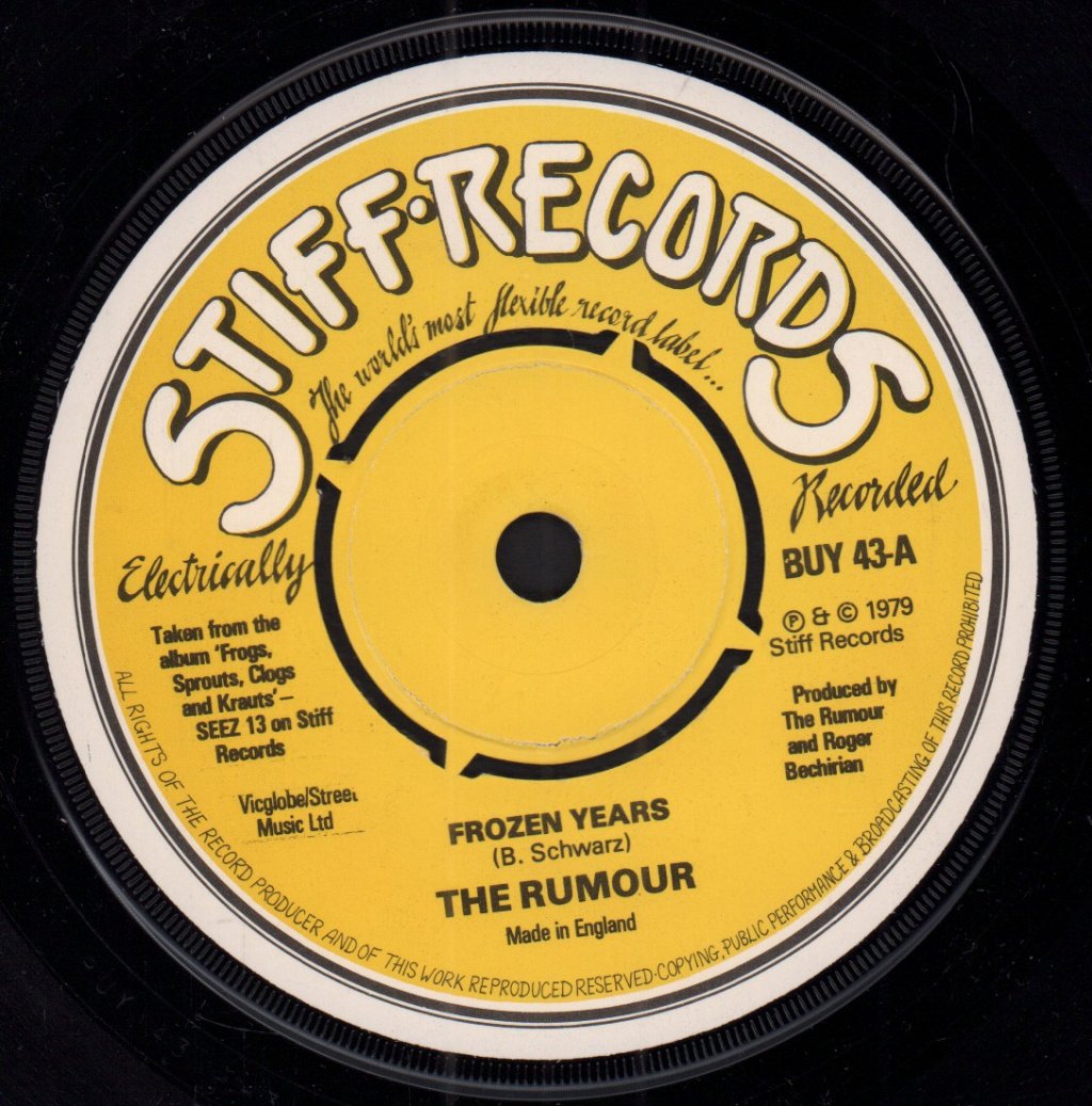 Rumour (Graham Parker Group) - Frozen Years - 7 Inch