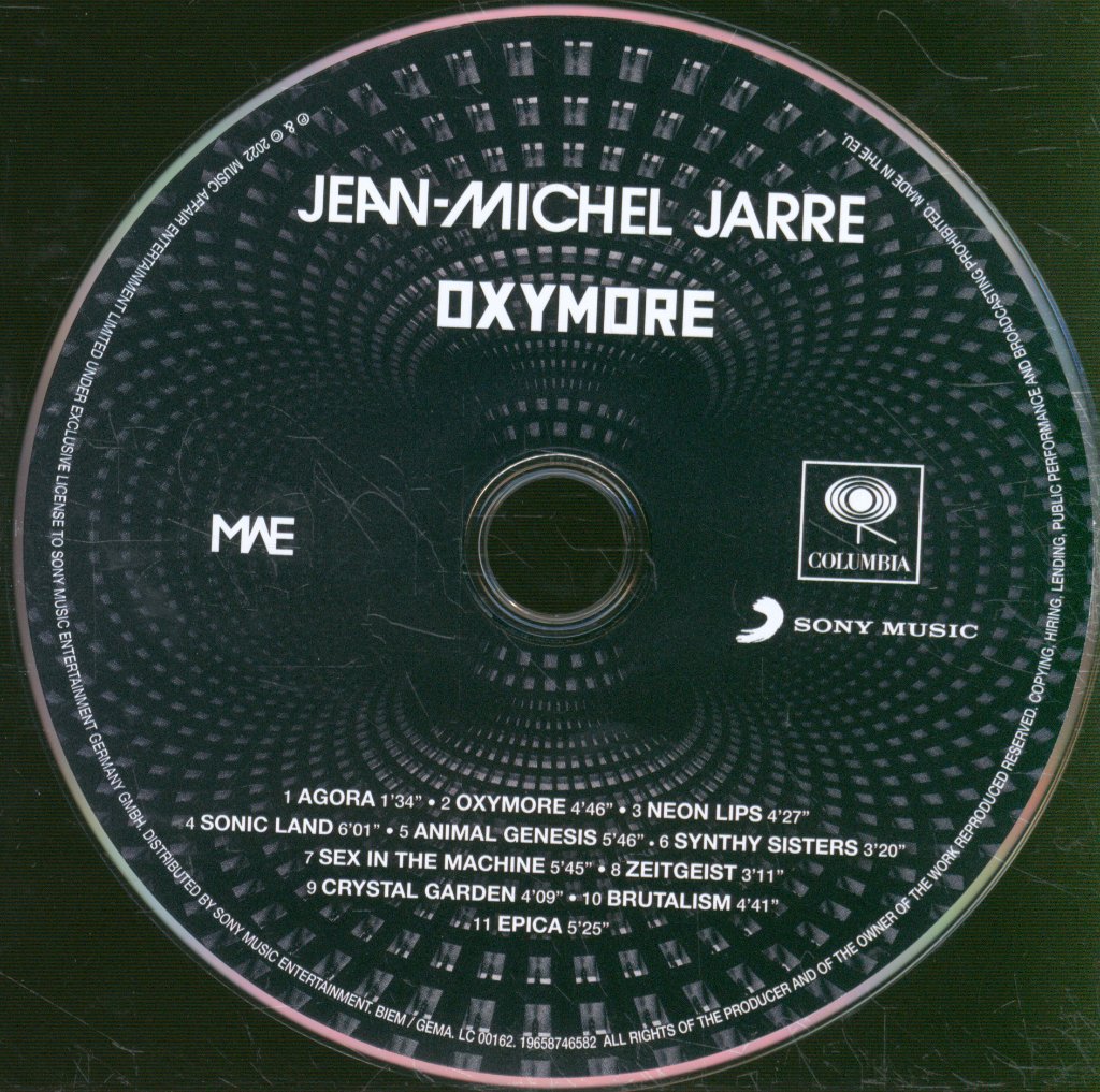 Jean-Michel Jarre - Oxymore - Cd
