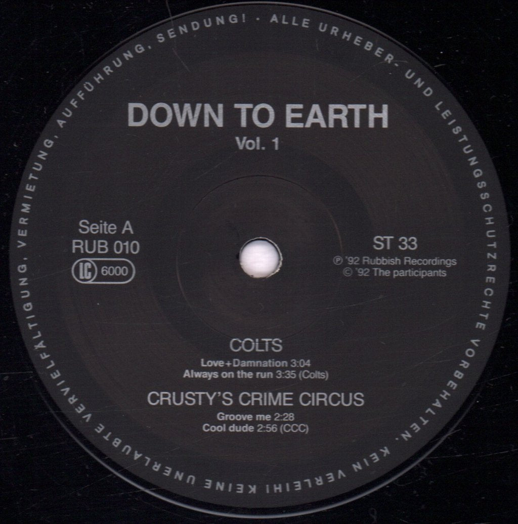 Various - Down To Earth vol 1 - Lp