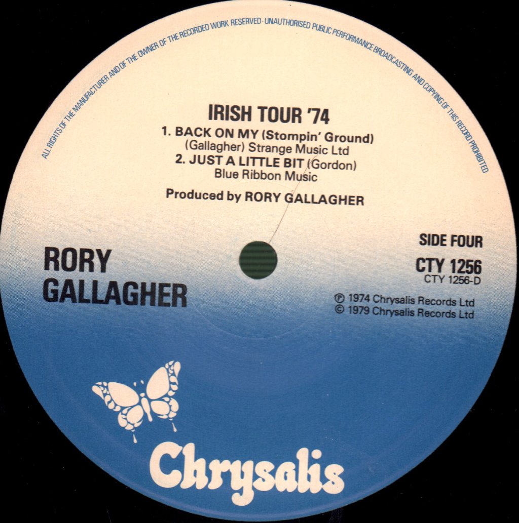 Rory Gallagher - Irish Tour '74 - Double Lp