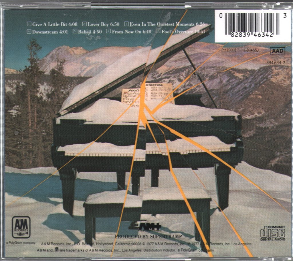Supertramp - Even In The Quietest Moments... - Cd