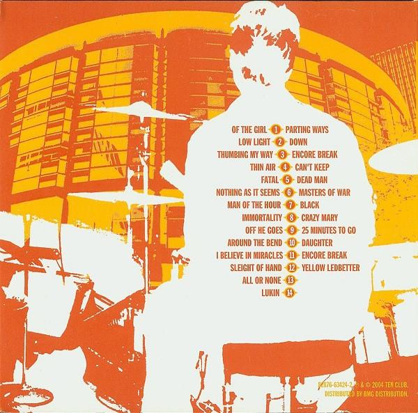 Pearl Jam - Oct. 22, 2003 - Benaroya Hall - Double Cd