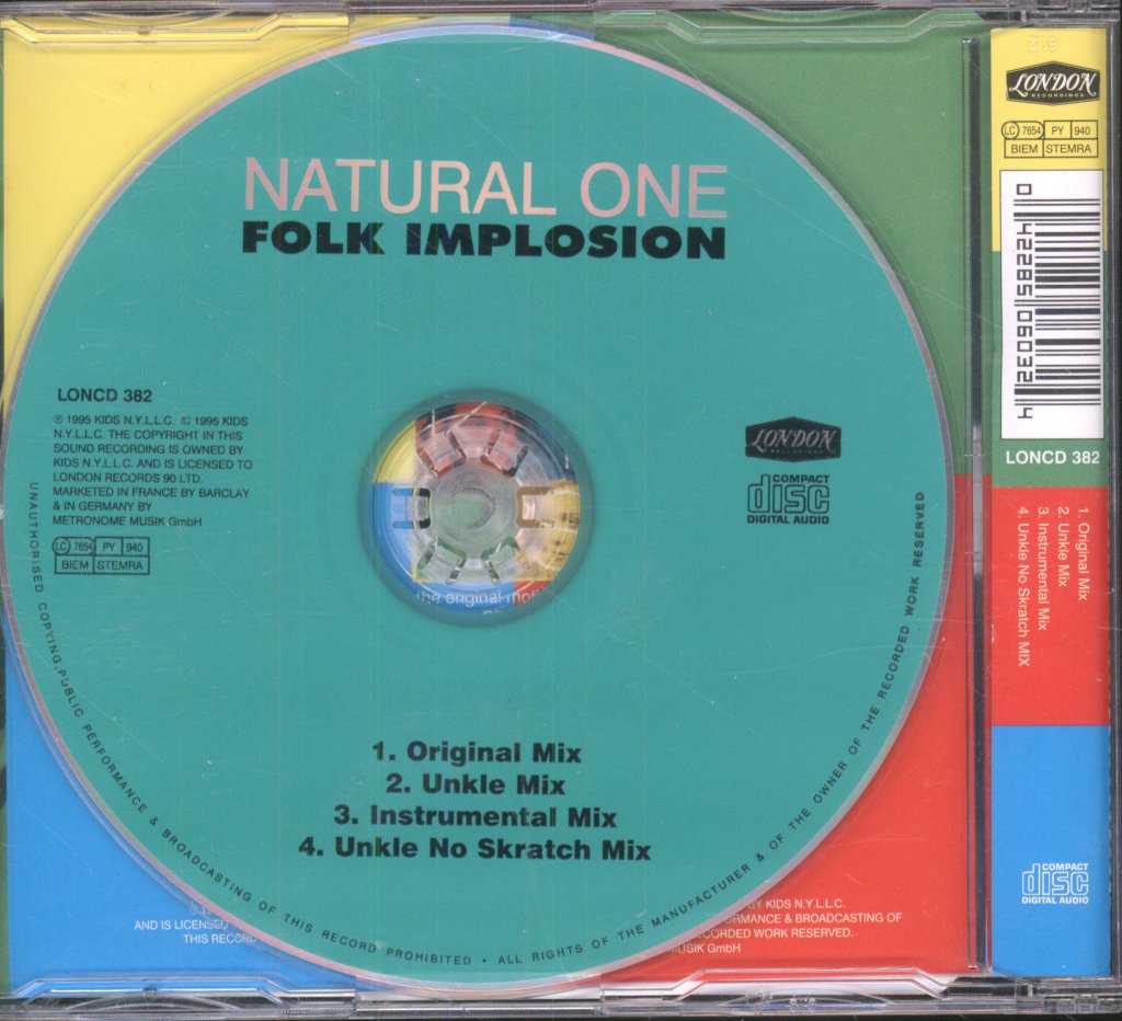 Folk Implosion - Natural One - Cd