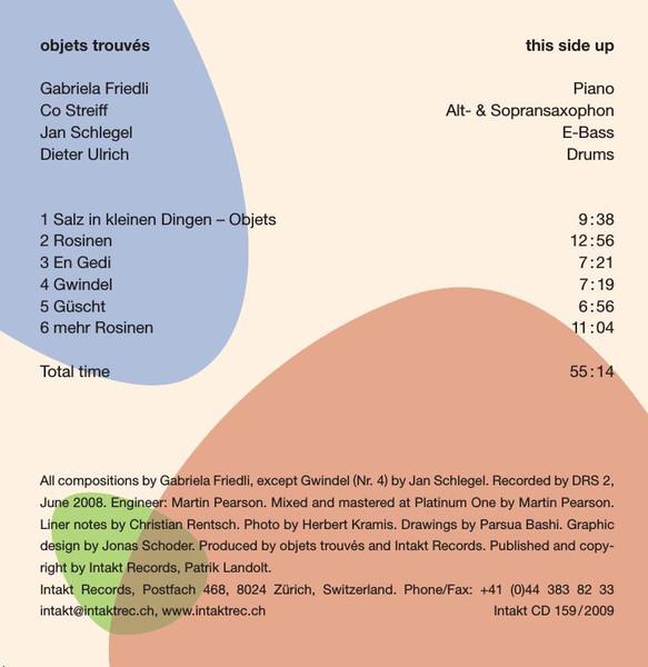 Objets Trouvés - This Side Up - Cd