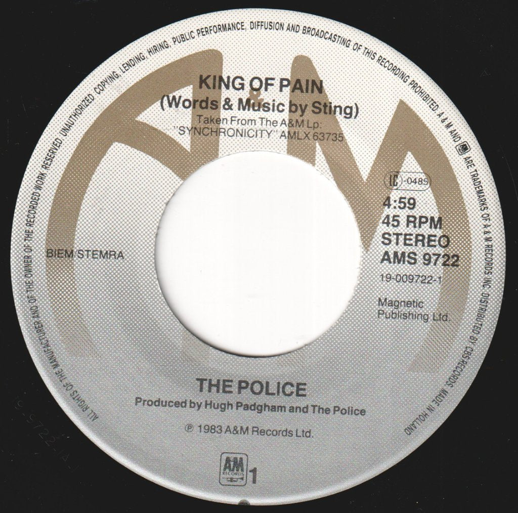 Police - King Of Pain - 7 Inch