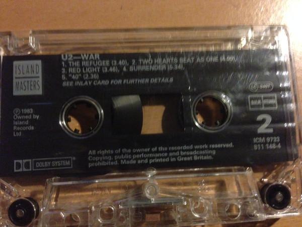 U2 - War - Cassette