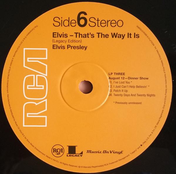 Elvis Presley - That's The Way It Is - Lp Set