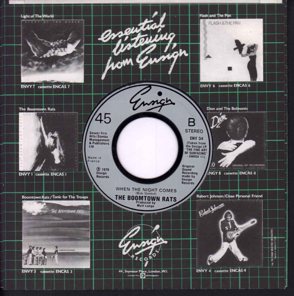Boomtown Rats - Someone's Looking At You - 7 Inch