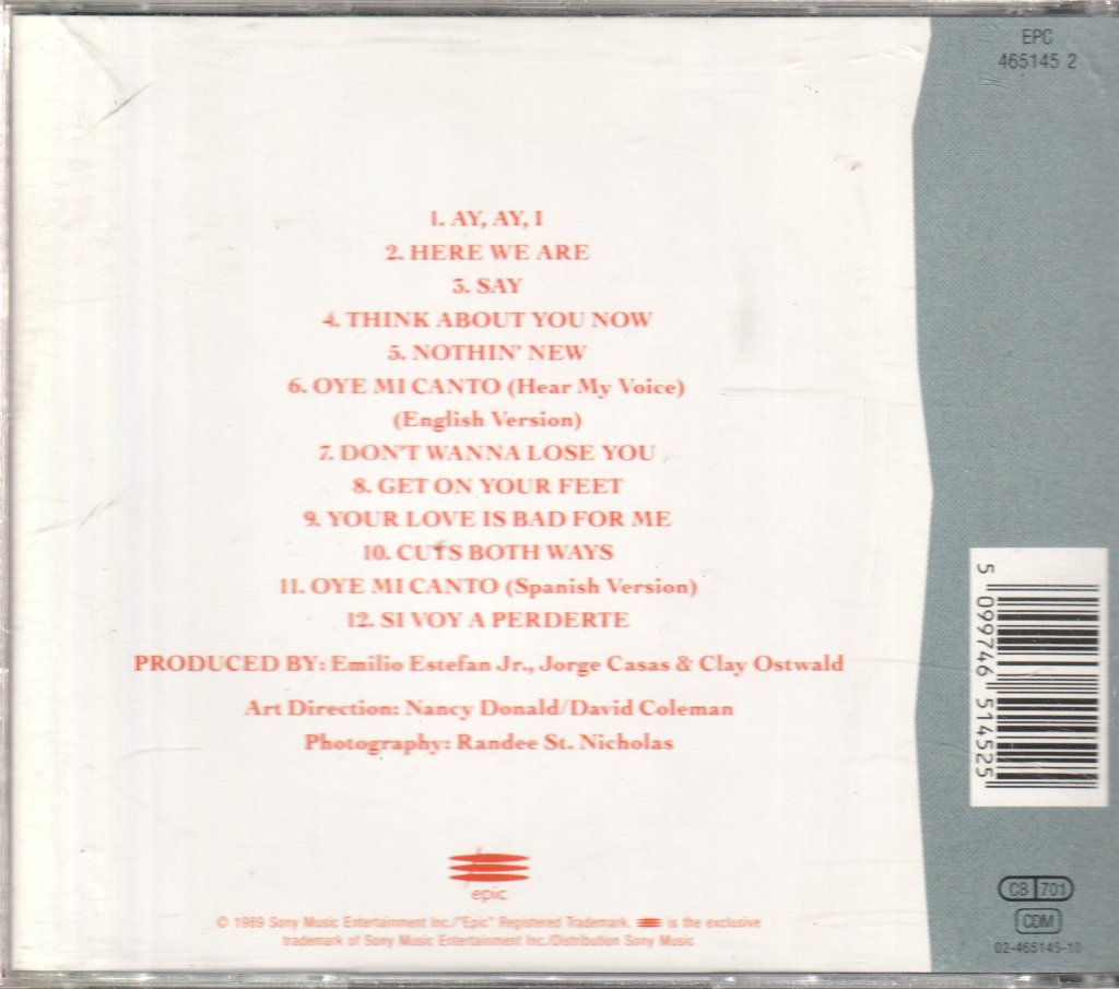 Gloria Estefan - Cuts Both Ways - Cd