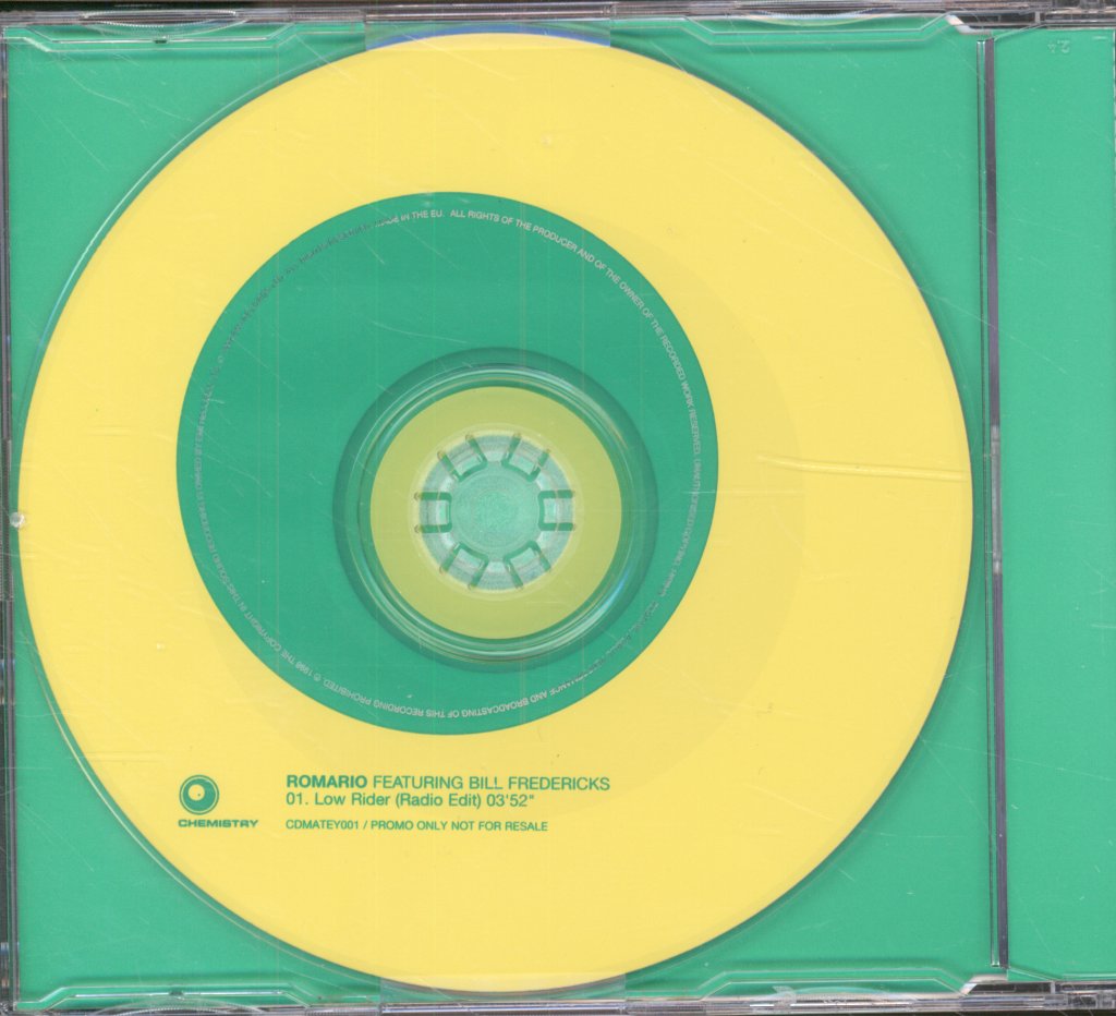 Romario Feturing Bill Fredericks - Low Rider - Cd