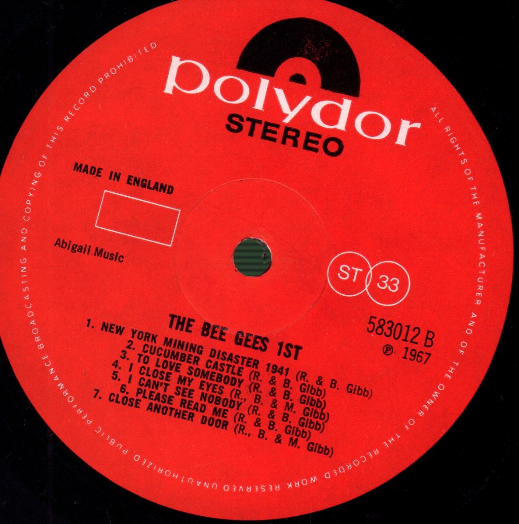 Bee Gees - Bee Gees 1st - Lp