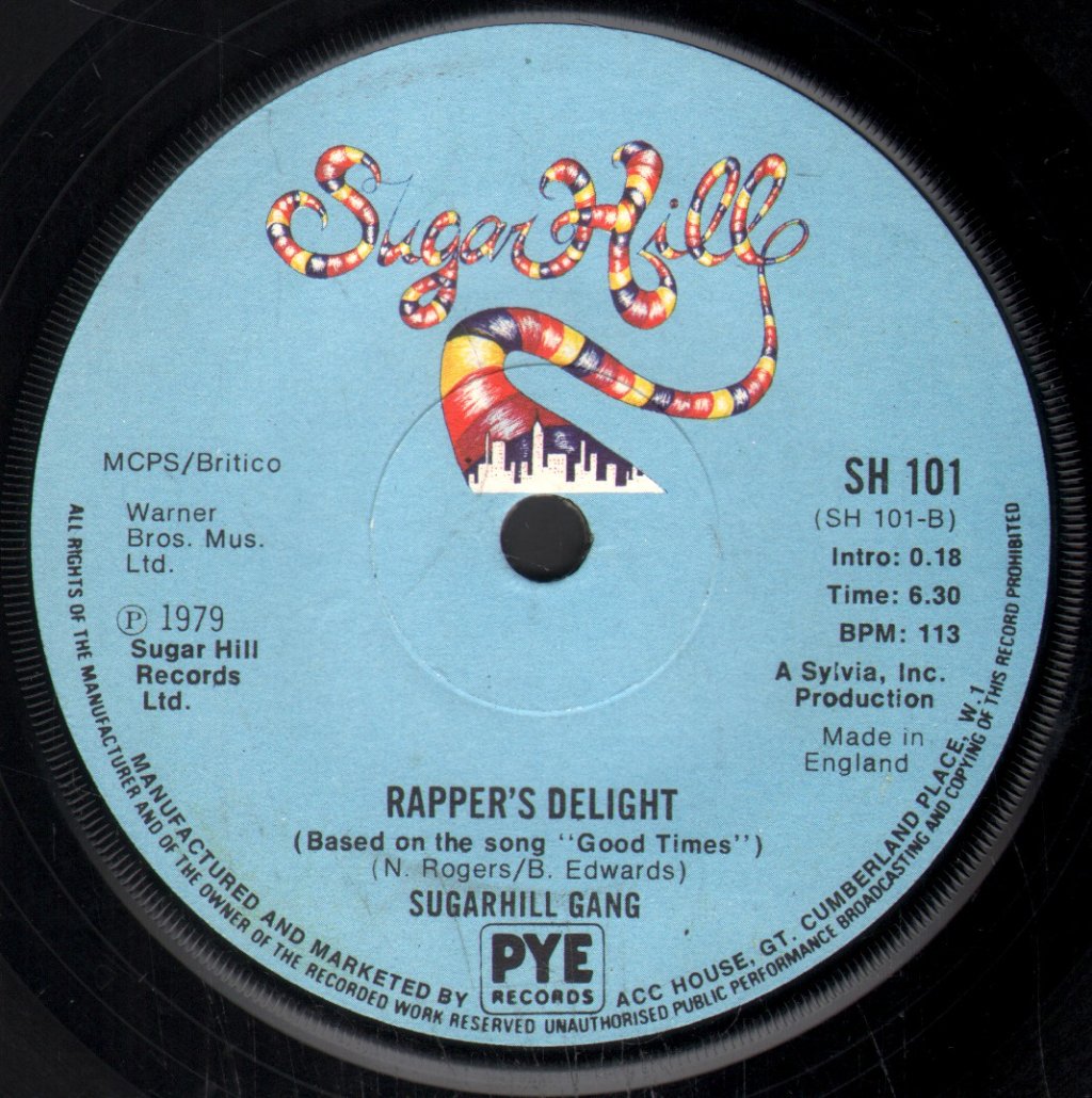 Sugarhill Gang - Rapper's Delight - 7 Inch
