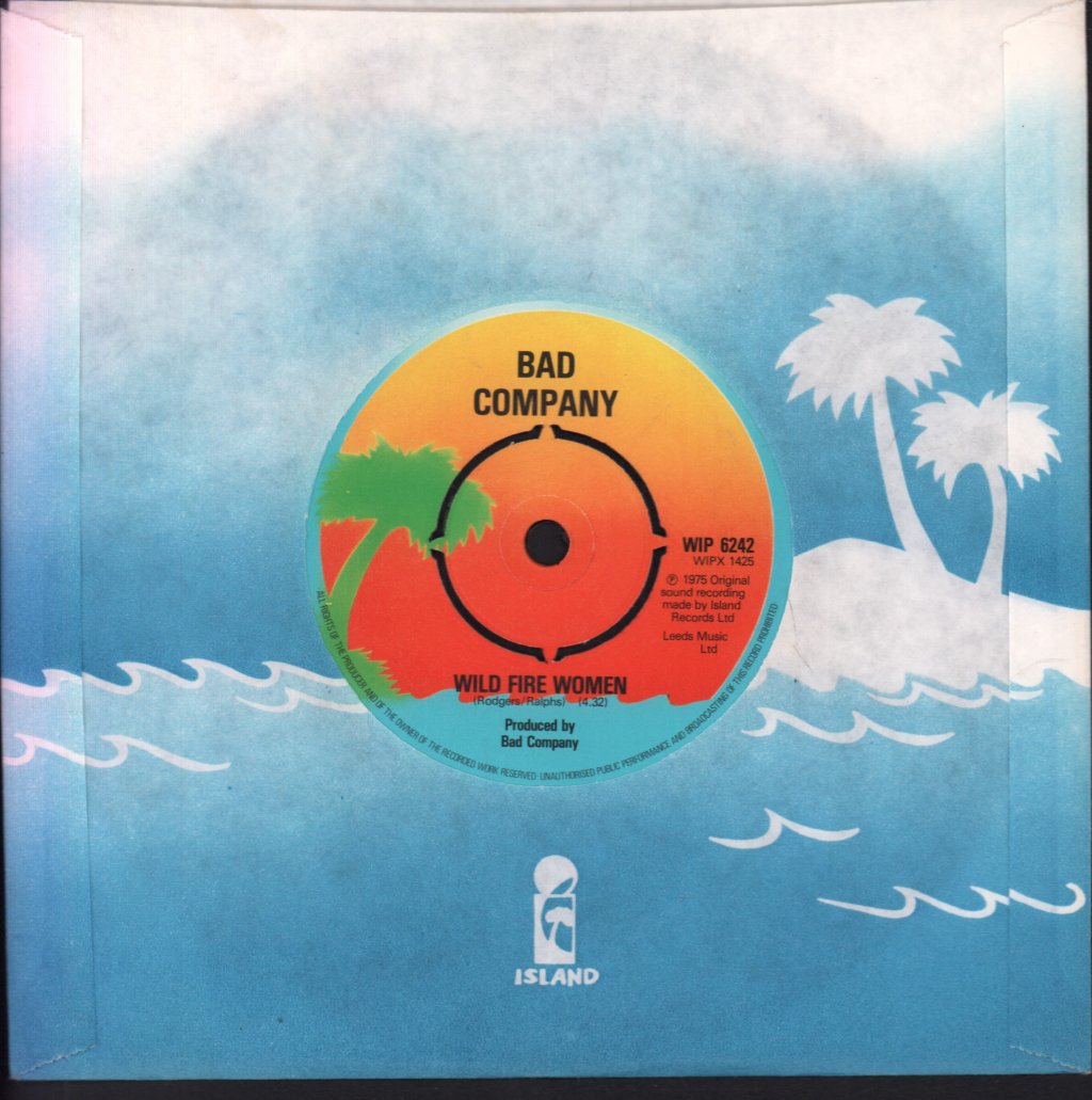 Bad Company (Rock Group) - Feel Like Makin' Love - 7 Inch