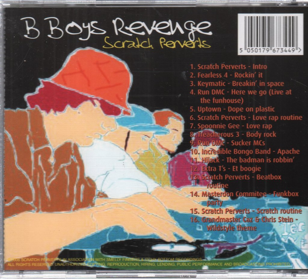 Scratch Perverts - B Boys Revenge (History In The Makin') - Cd
