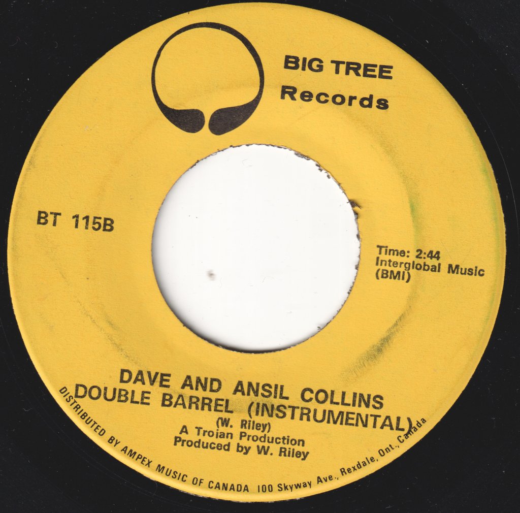 Dave And Ansil Collins - Double Barrel - 7 Inch