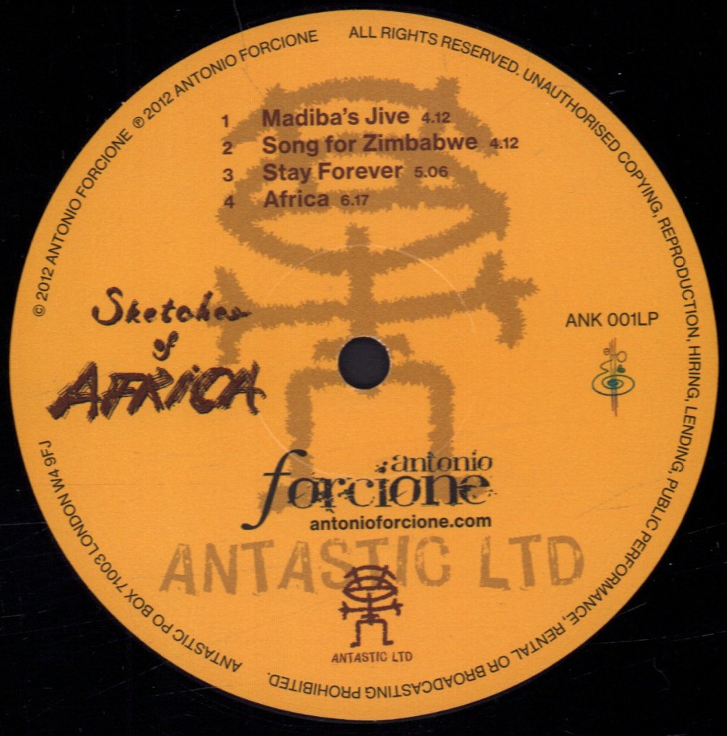 Antonio Forcione - Sketches Of Africa - Lp