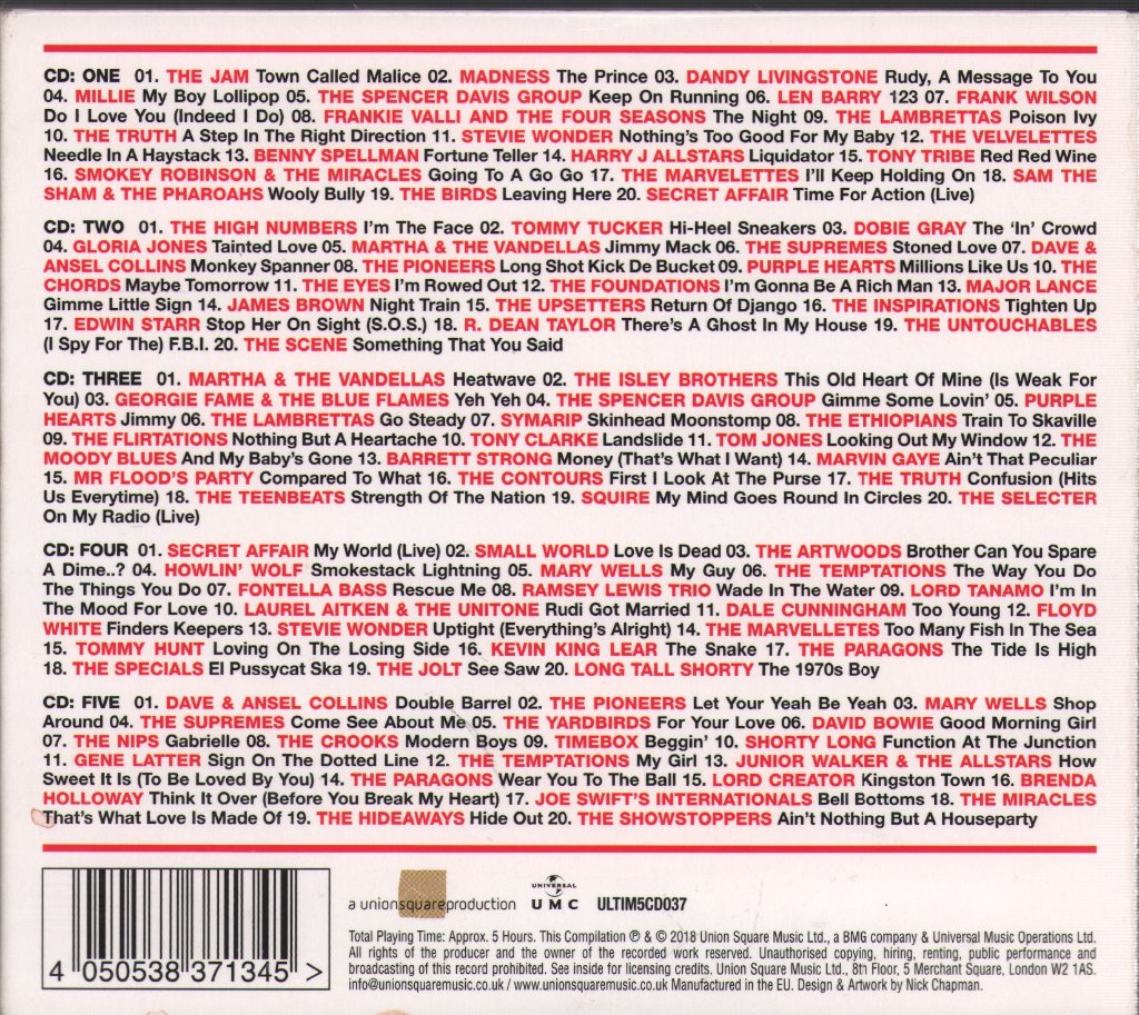 Various Artists - Mod (The Ultimate Collection) - Cd Set