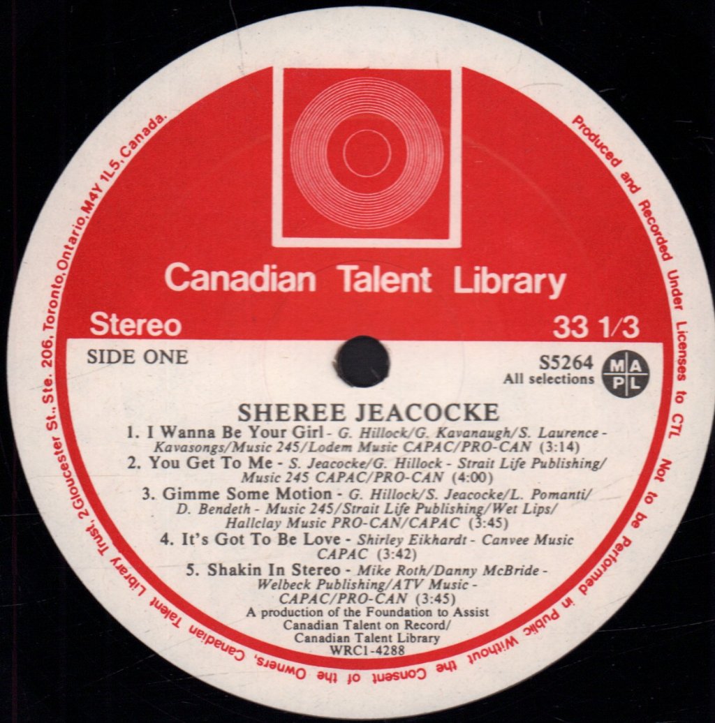 Sheree Jeacocke - Feel It - Lp