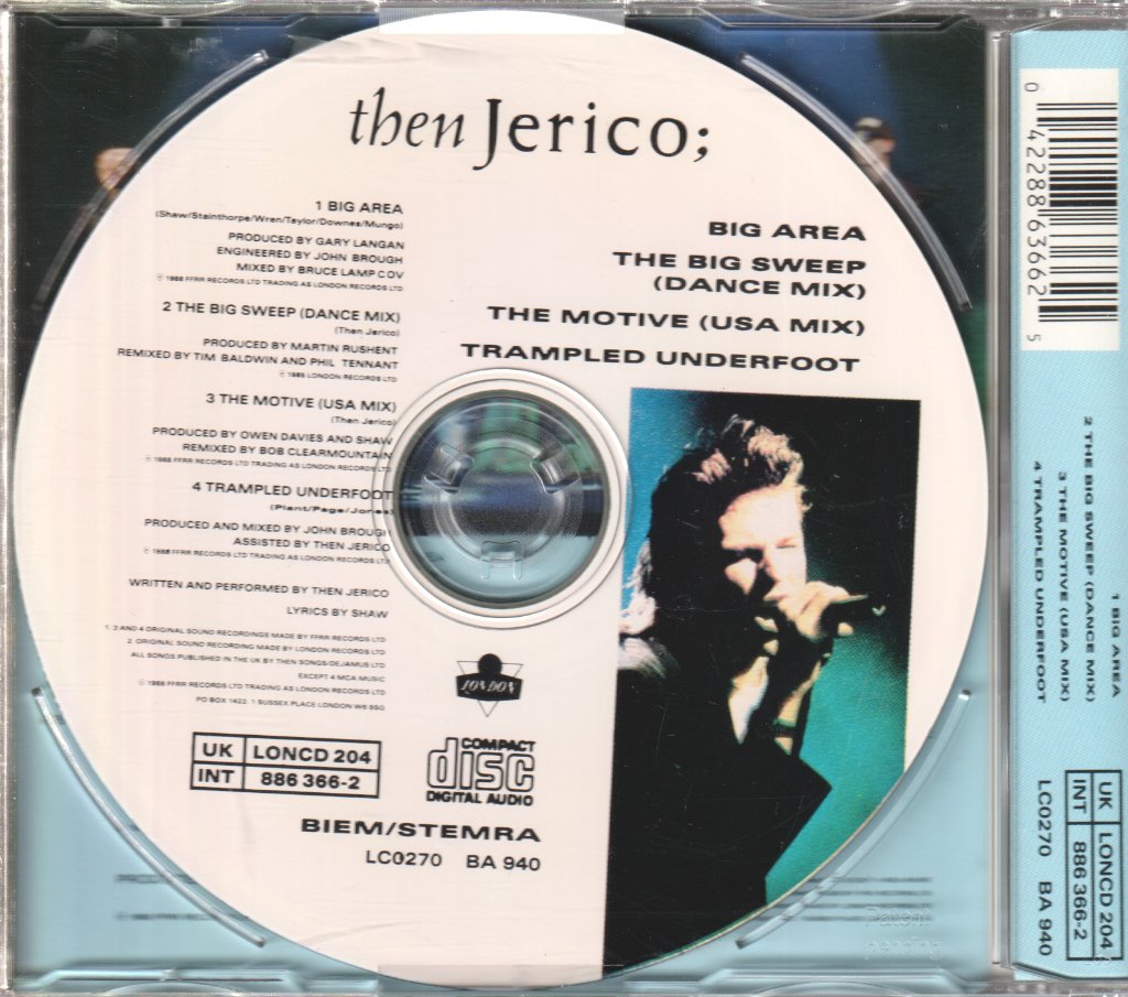 Then Jerico - Big Area - Cd