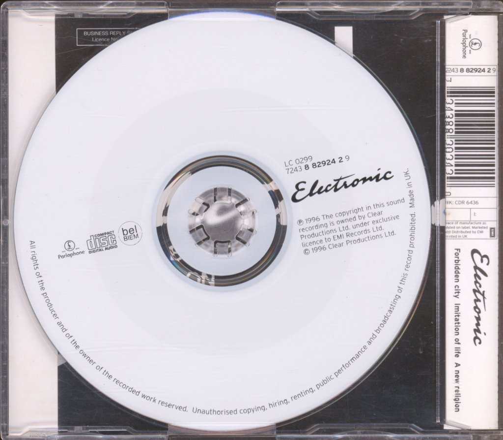 Electronic - Forbidden City - Cd