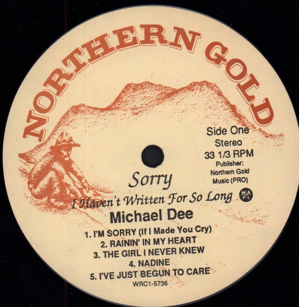 Michael Dee - Sorry I Haven't Written For So Long - Lp