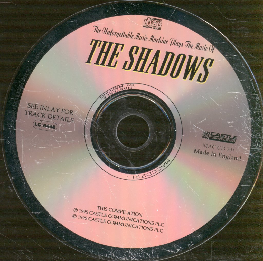 Unforgettable Music Machine - Plays The Music Of The Shadows - Cd