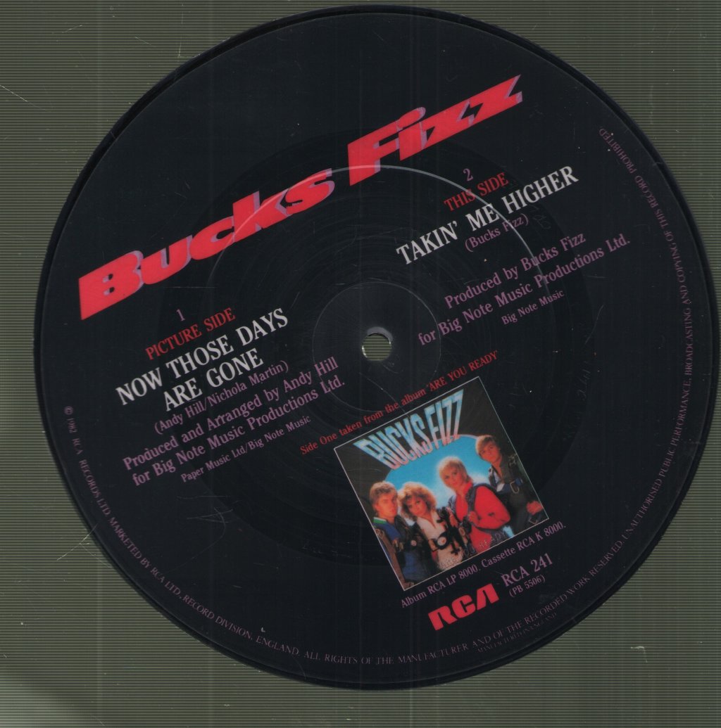 Bucks Fizz - Now Those Days Are Gone - 7 Inch