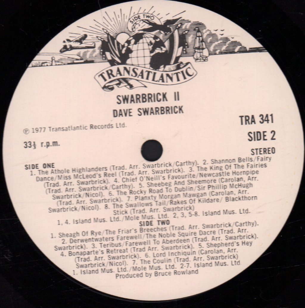 Dave Swarbrick - Swarbrick 2 - Lp