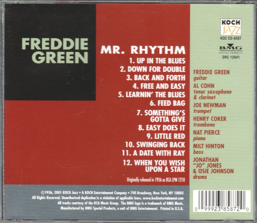 Freddie Green - Mr. Rhythm - Cd