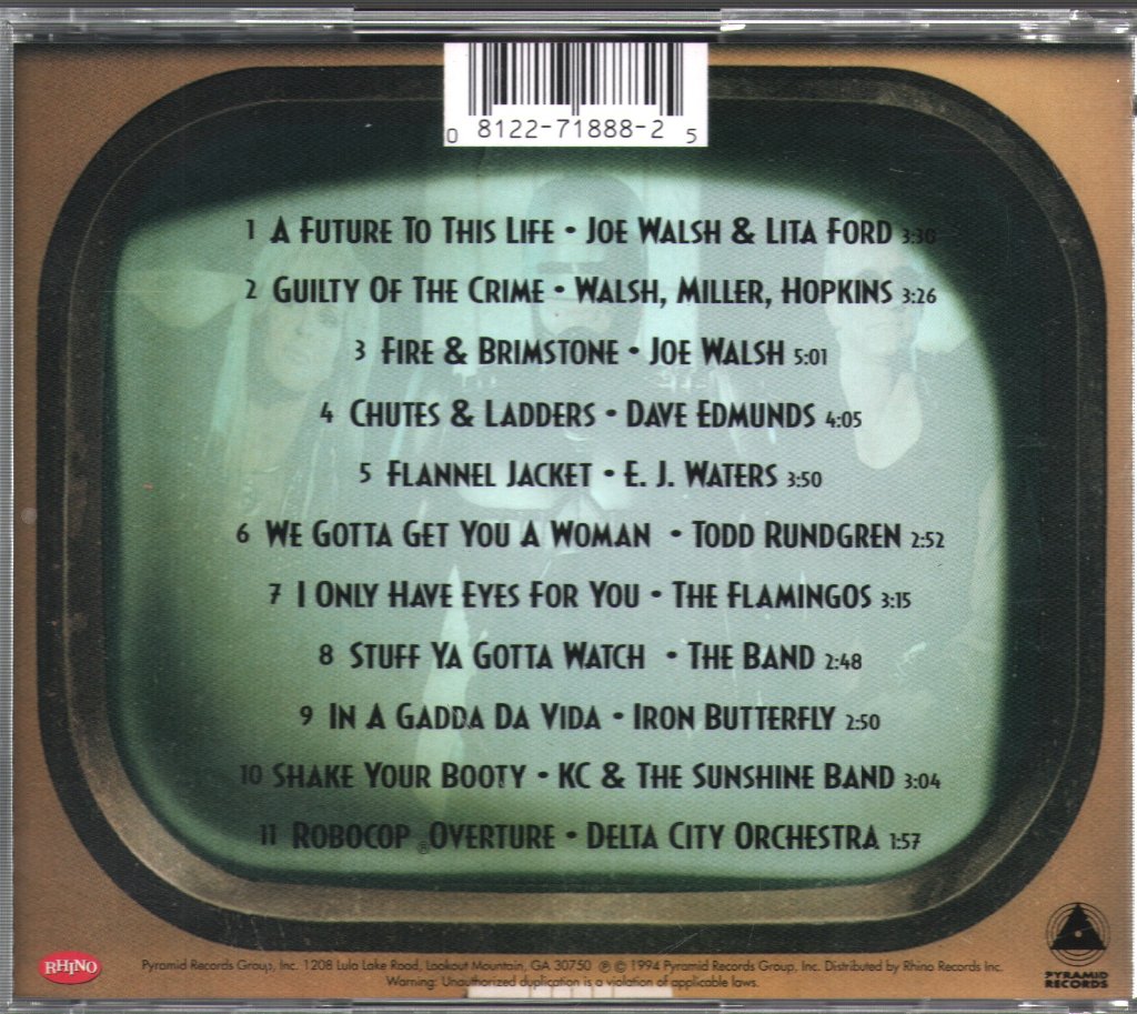 Joe Walsh - A Future To This Life - Robocop - The Series Soundtrack - Cd