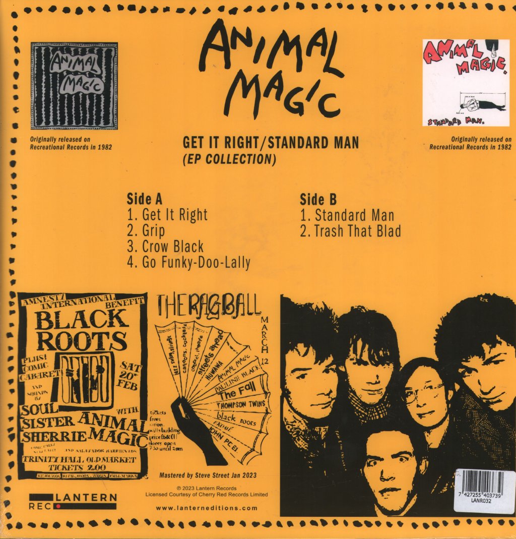 Animal Magic - Get It Right / Standard Man - 12 Inch