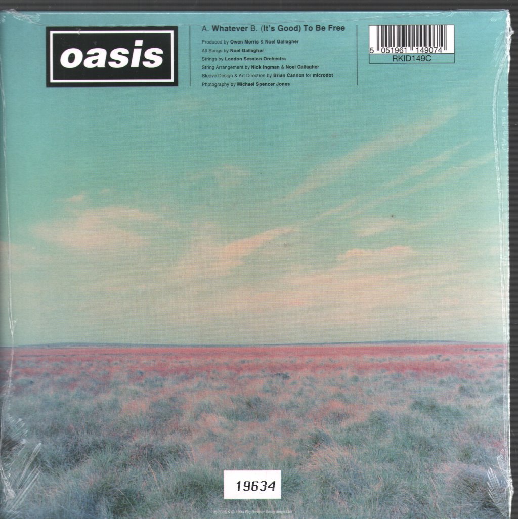 Oasis - Whatever - 7 Inch
