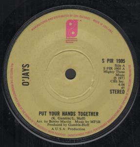 O'Jays - Put Your Hands Together - 7 Inch