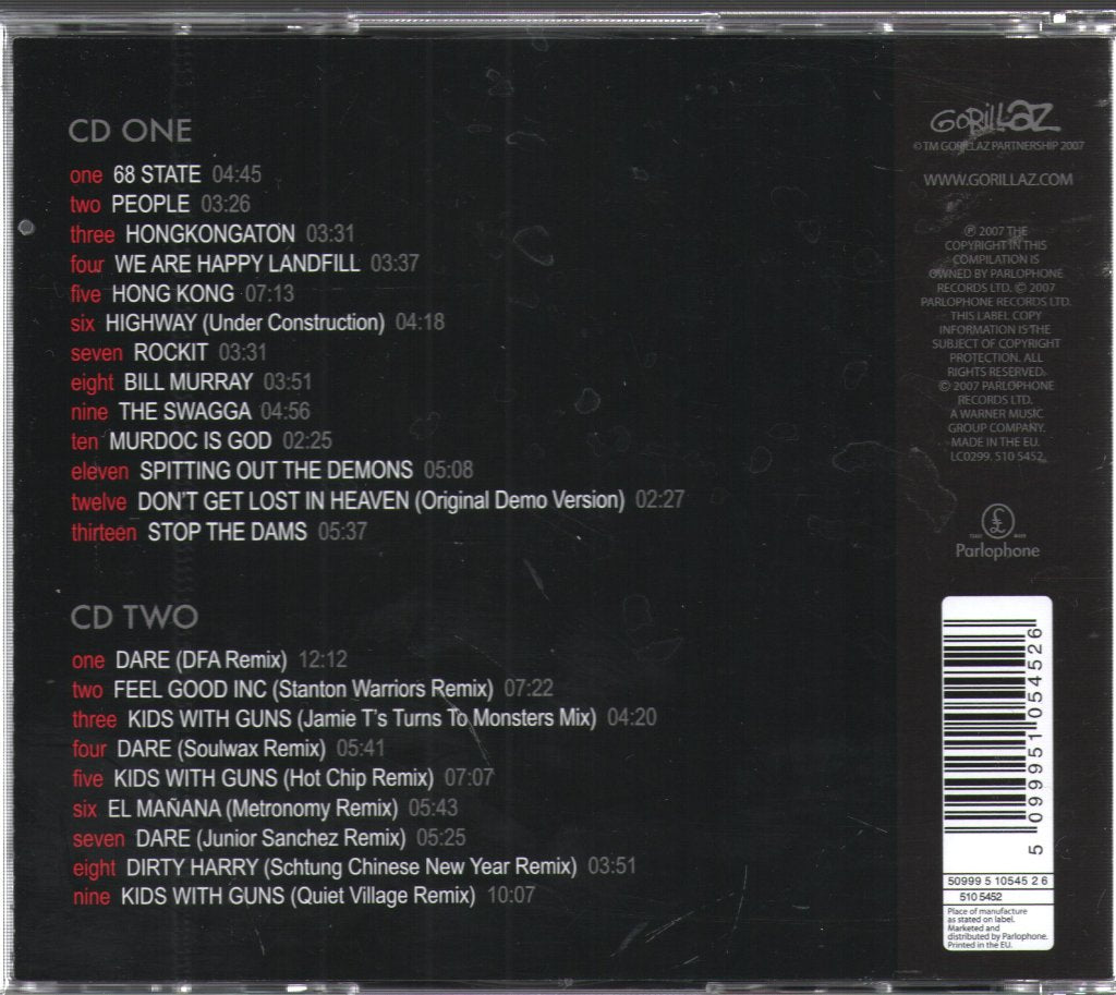 Gorillaz - D-Sides - Double Cd