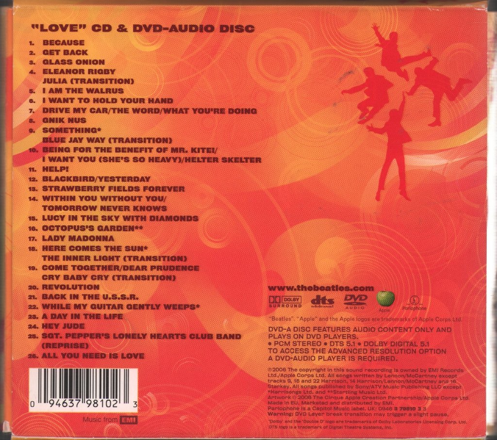 Beatles - Love - Cd/Dvd