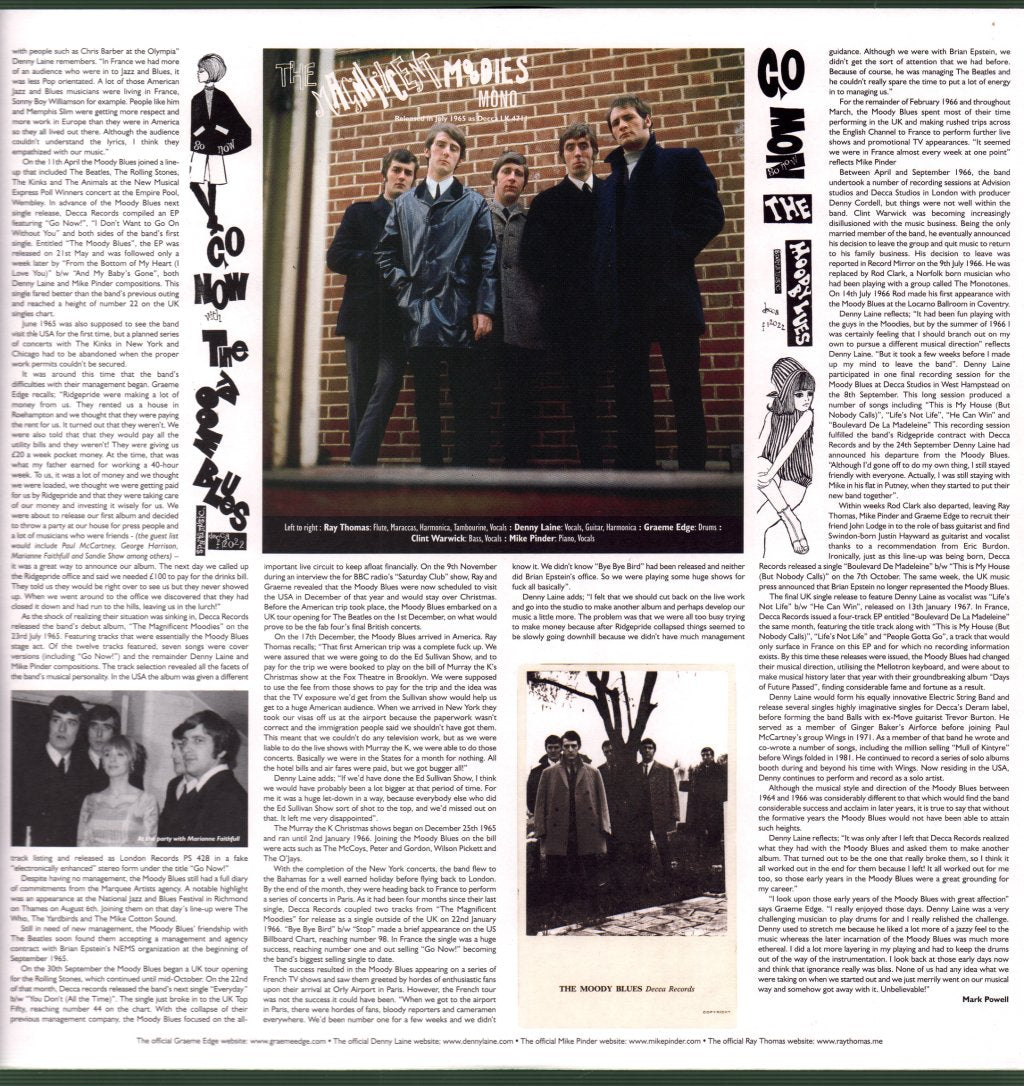 Moody Blues - Magnificent Moodies - Lp