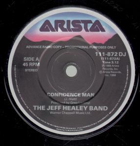 Jeff Healey Band - Confidence Man - 7 Inch
