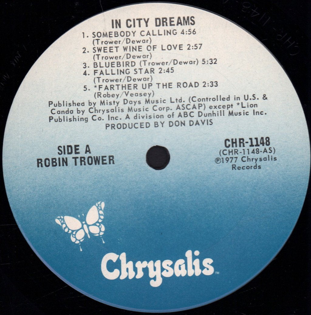 Robin Trower - In City Dreams - Lp