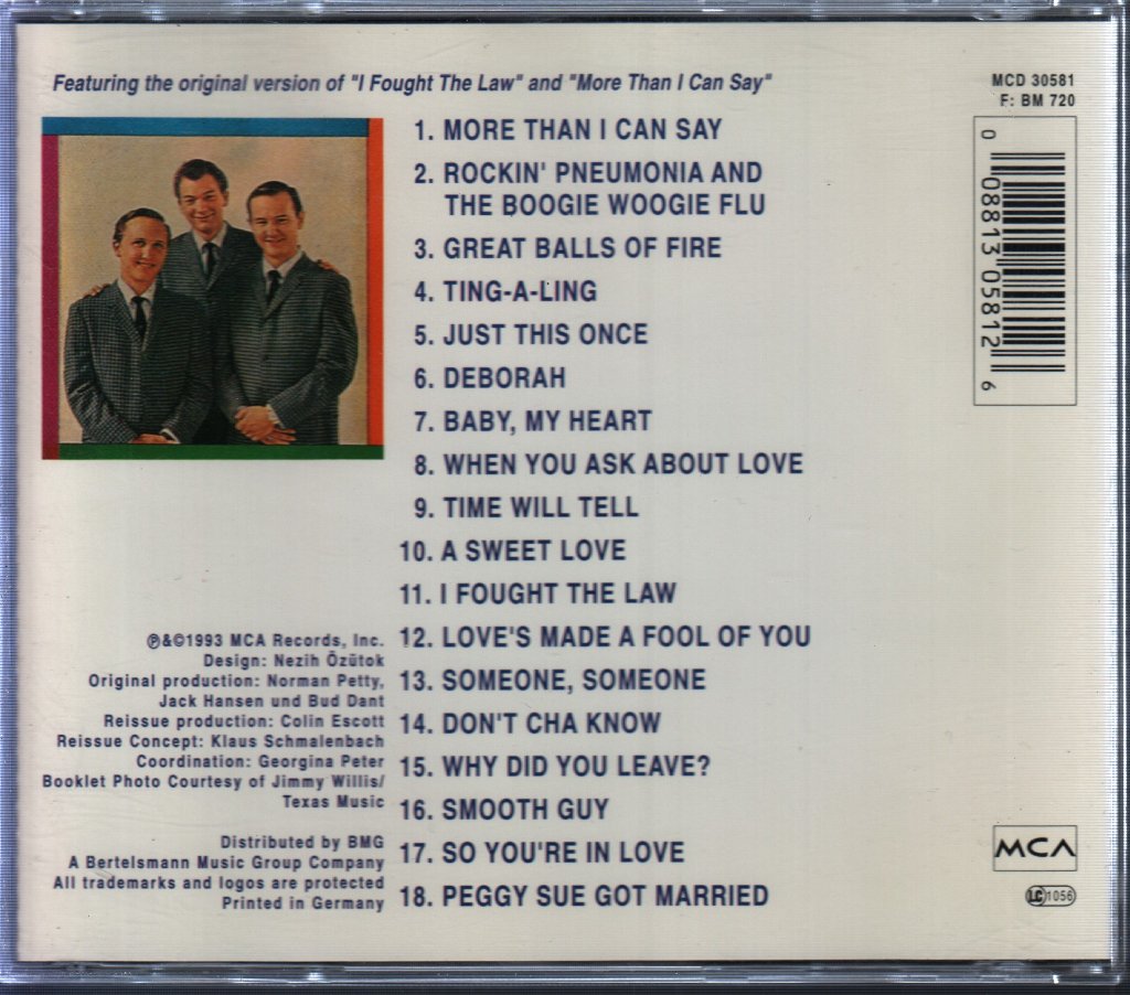 Crickets - In Style With The Crickets - Cd