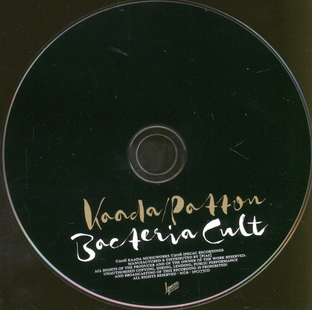 Kaada / Mike Patton - Bacteria Cult - Cd