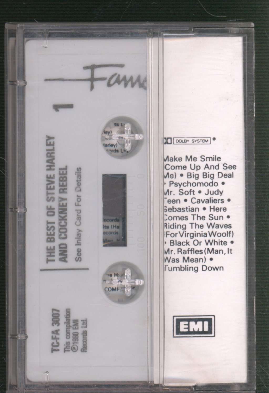 Steve Harley & Cockney Rebel - Best Of Steve Harley And Cockney Rebel - Cassette