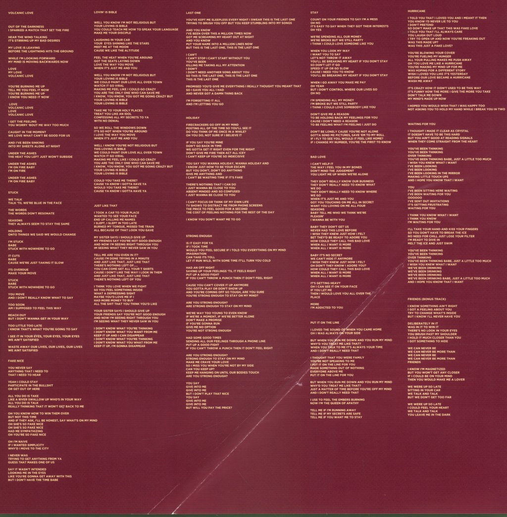 Aces - When My Heart Felt Volcanic - Lp