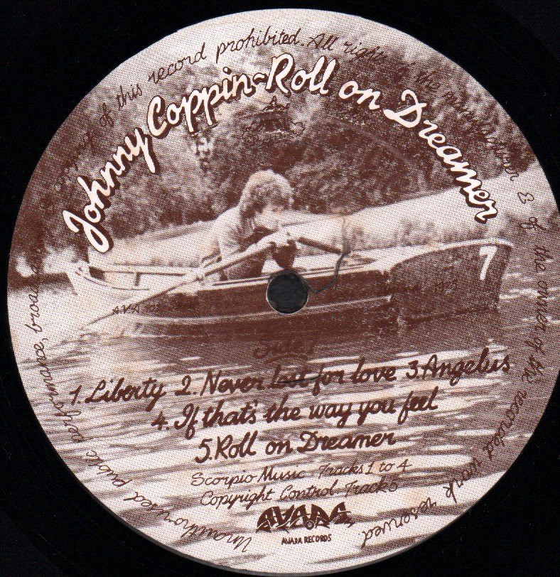 Johnny Coppin - Roll On Dreamer - Lp