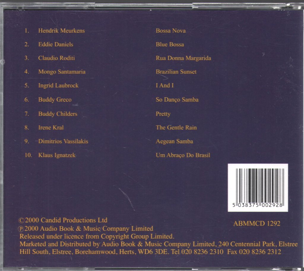 Various Artists - Brazilian Jazz - Cd