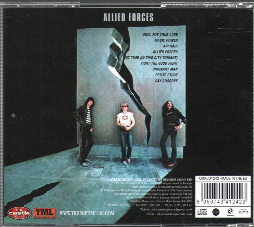 Triumph - Allied Forces - Cd