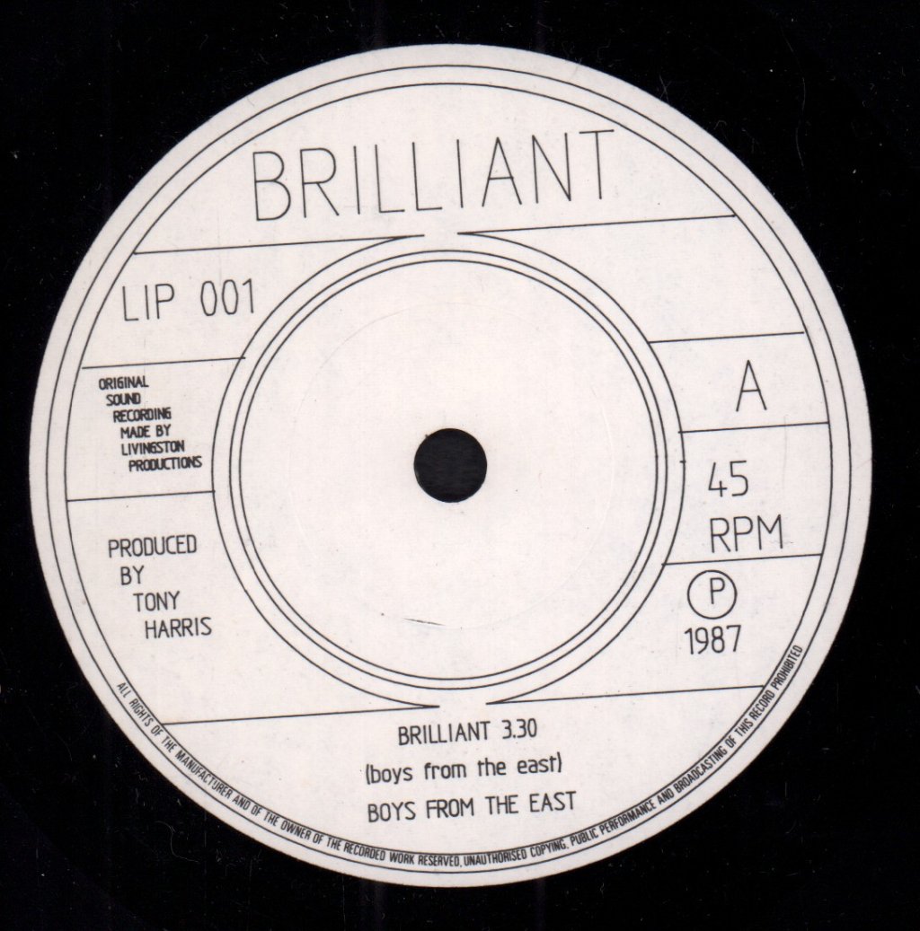 Boys From The East - Brilliant - 7 Inch