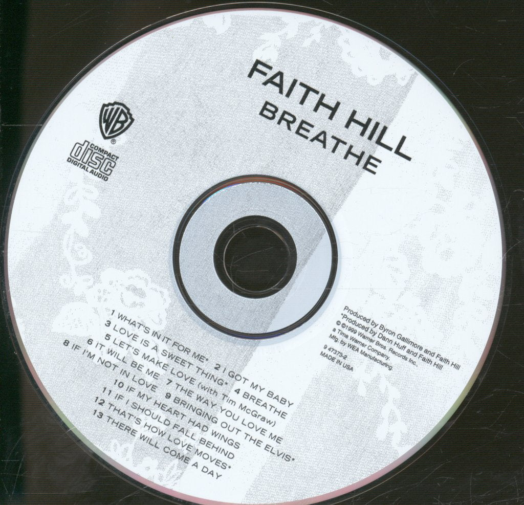 Faith Hill - Breathe - Cd