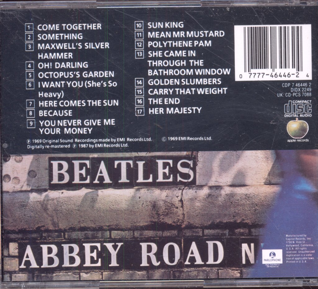 Beatles - Abbey Road - Cd
