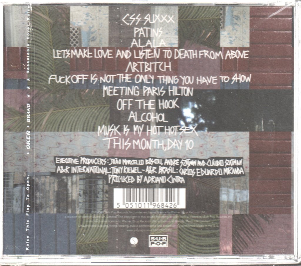 Css - Cansei De Ser Sexy - Cd