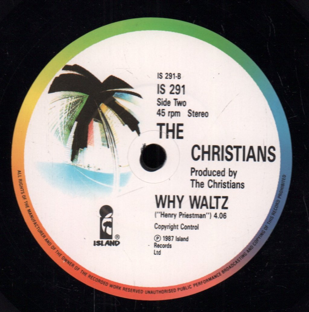 Christians - Forgotten Town - 7 Inch